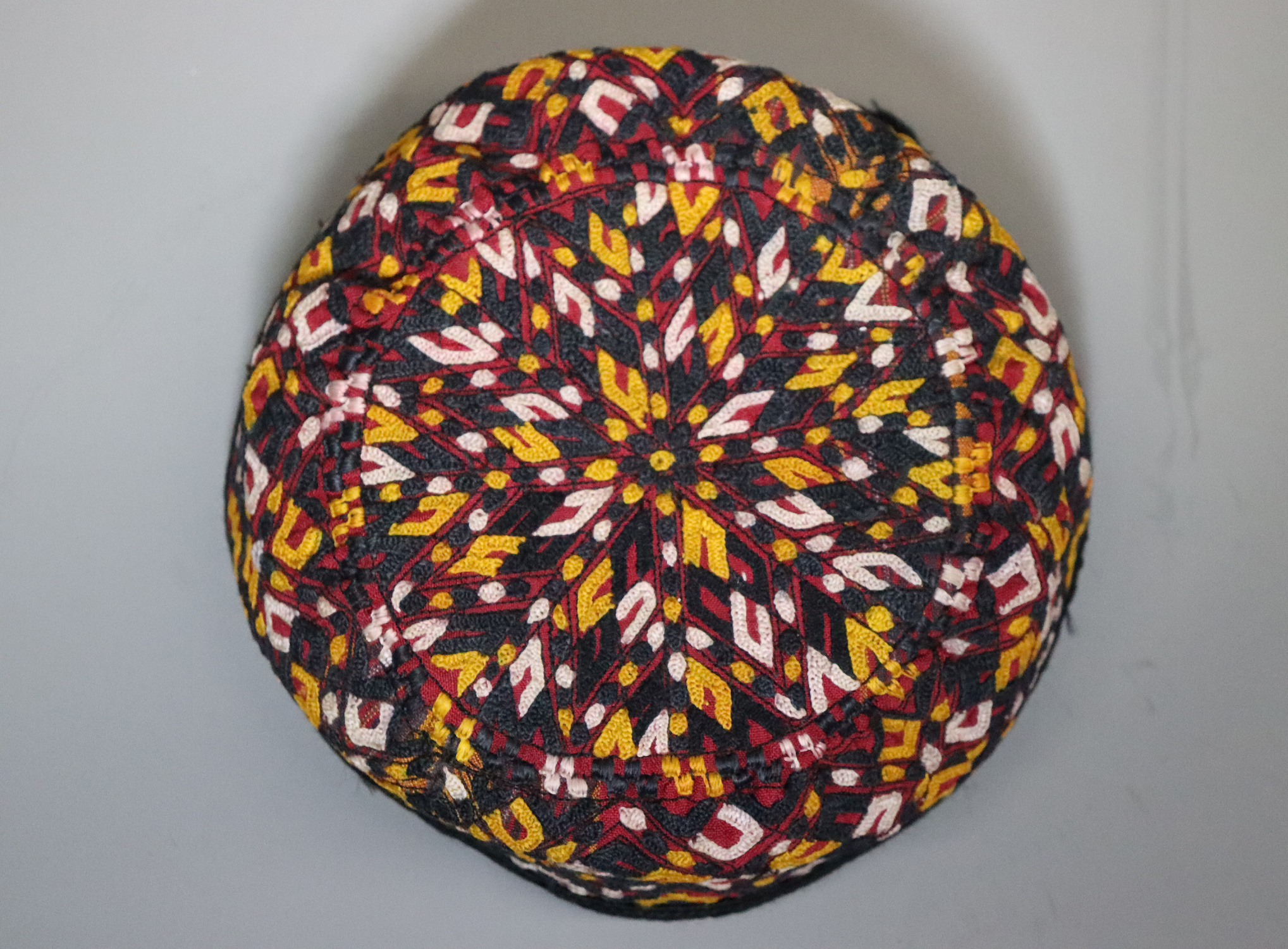 vintag hand embroidered Child’s TEKKE tribe Hat, Baby Cap No:22/20