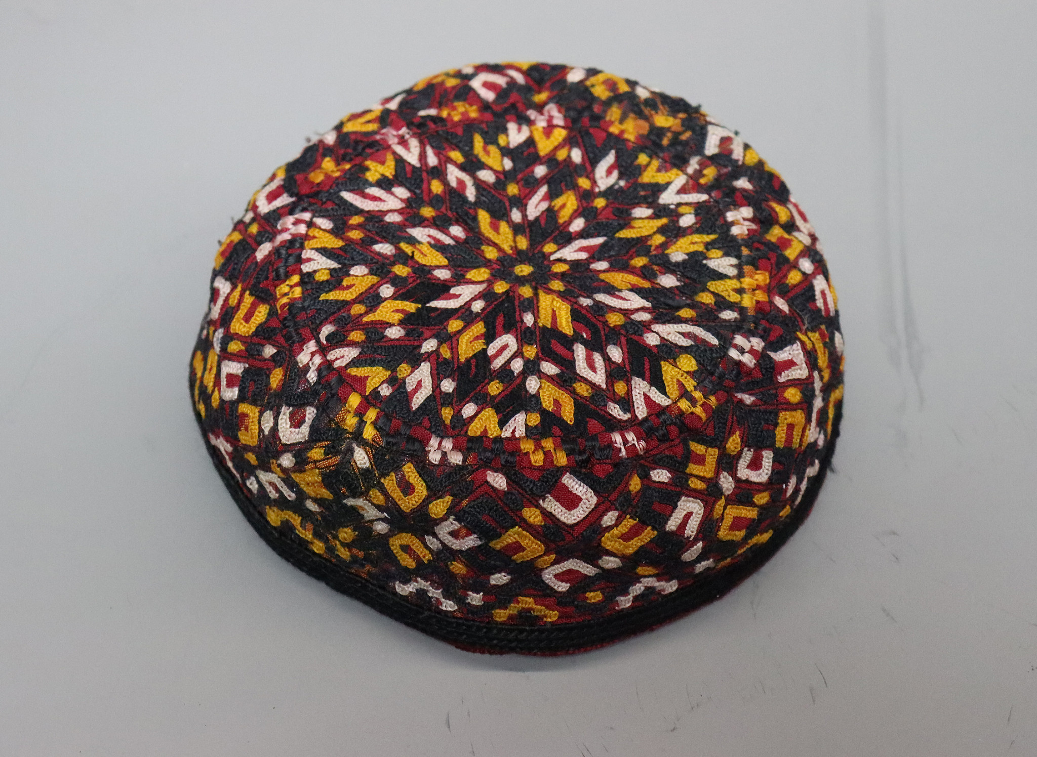 vintag hand embroidered Child’s TEKKE tribe Hat, Baby Cap No:22/20