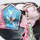 antique Chinese Silk Embroidered Child’s Miao Hat, Baby Cap No:22/24