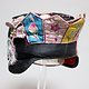 antique Chinese Silk Embroidered Child’s Miao Hat, Baby Cap No:22/24