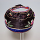 antique Chinese Silk Embroidered Child’s Miao Hat, Baby Cap No:22/ 27