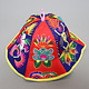 Chinese Silk Embroidered Child’s Miao Hat, Baby Cap No:22/ 28