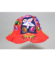 Chinese Silk Embroidered Child’s Miao Hat, Baby Cap No:22/29