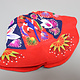 Chinese Silk Embroidered Child’s Miao Hat, Baby Cap No:22/29