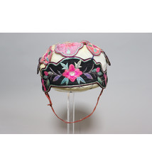 antique Chinese Silk Embroidered Child’s Miao Hat, Baby Cap No:22/ - 32