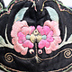 antique Chinese Silk Embroidered Child’s Miao Hat, Baby Cap No:22/ - 35