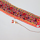 Antique Ethnic Embroidery Mirror Work Textile Band India Shisha Banjara Kutch No:22/36