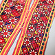 Antique Ethnic Embroidery Mirror Work Textile Band India Shisha Banjara Kutch No:22/36