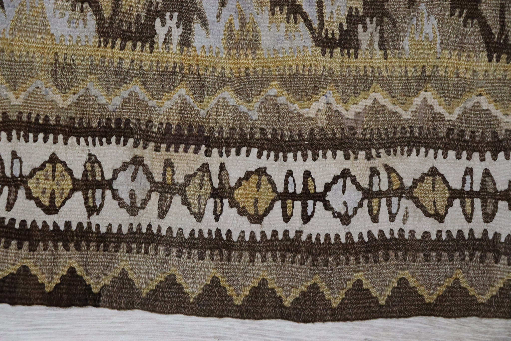 275x110 cm Antik handgewebte Nomaden Sarand kelim  No: -  415