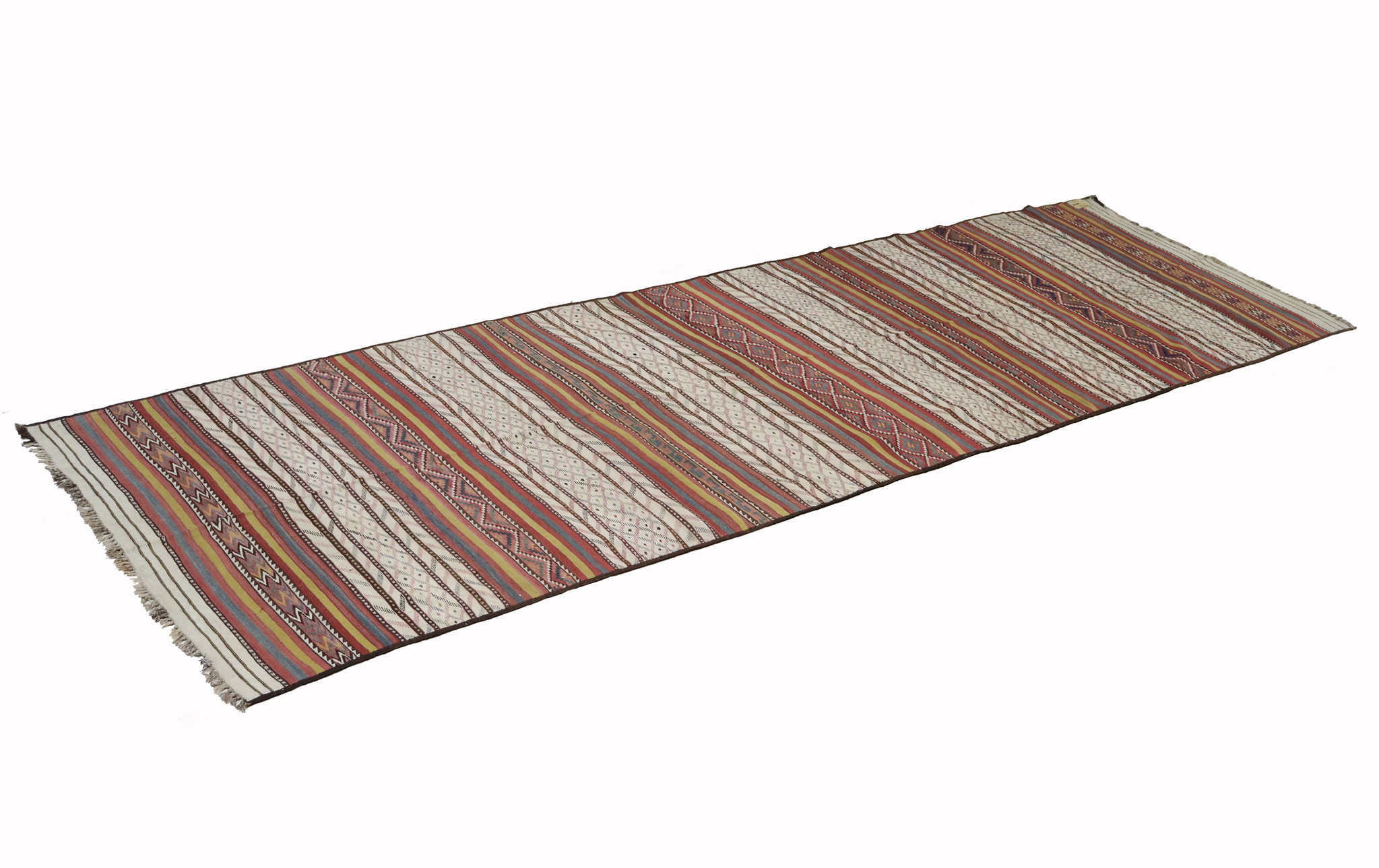 400x125 cm Antique rare oriental Fine  nomadic Tataren Kilim rug No: - 355