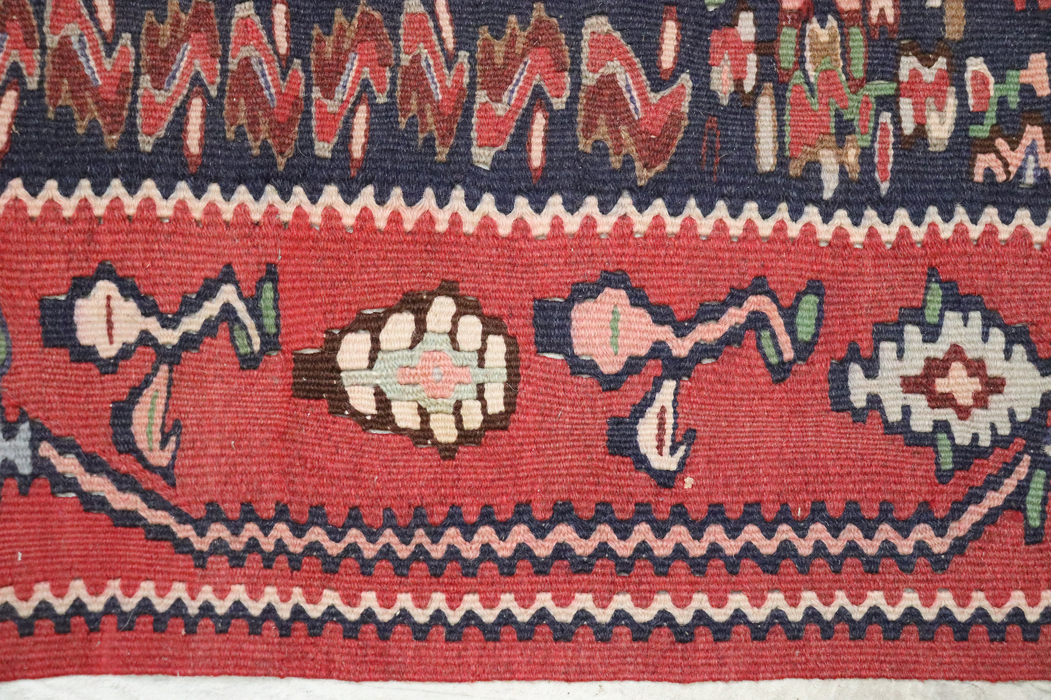 158x113 cm vintage rare oriental Fine  nomadic sarme Kilim rug No: -  591