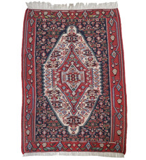 158x113 cm vintage handgewebte Nomaden sarme kelim  No: -  591