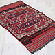 140x85 cm Antique rare oriental Fine  nomadic sumakh Kilim rug No: -539B