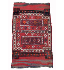 140x85 cm Antik handgewebte Nomaden sumakh kelim  No: - 539B