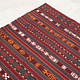 175x165 cm vintage handgewebte Nomaden Uzbek  Jejim kelim  Nr.22/1