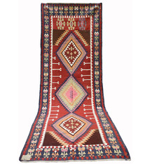 305x115 cm Antique very rare oriental Fine  nomadic caucasian Kilim rug No: - 345