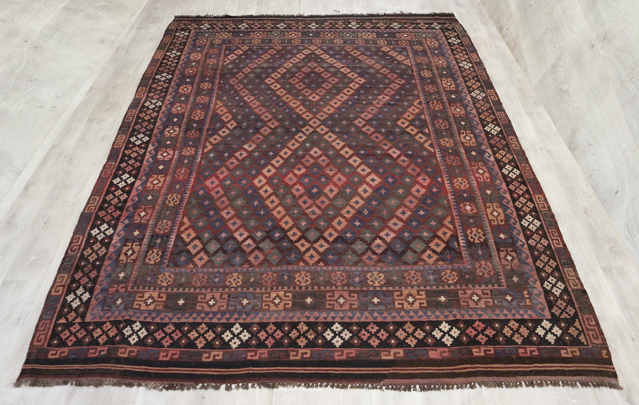 385x260 cm afghan maimana Kelim Nr: - 218