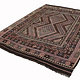 305x215   cm Afghan natural colors nomadic Kilim rug  No:  - 294