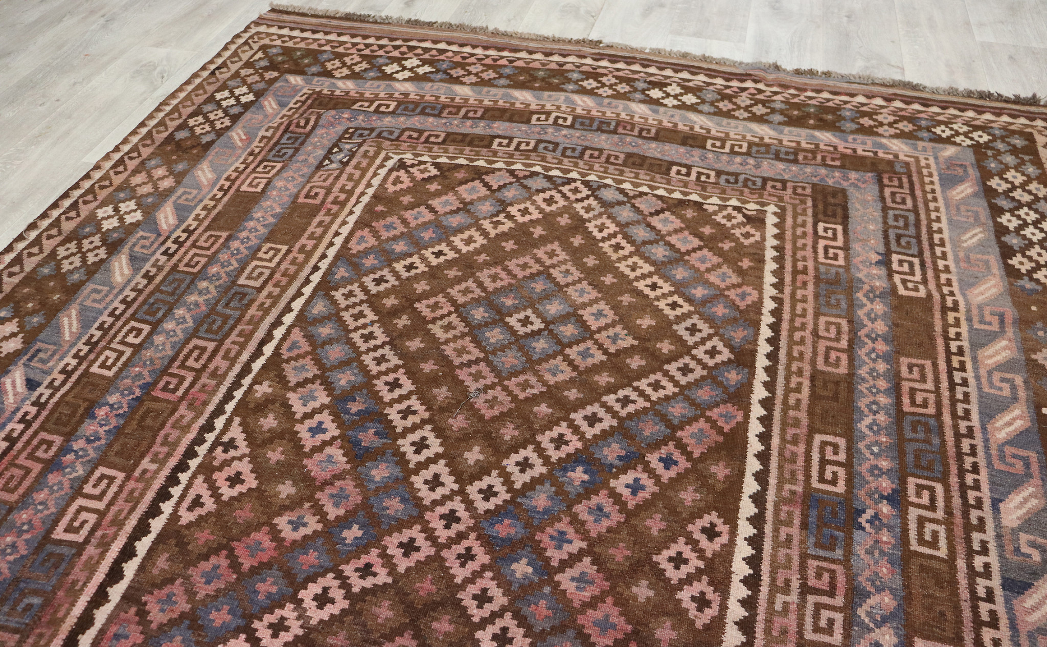 300x210   cm Afghan natural colors nomadic Kilim rug  No:  - 258