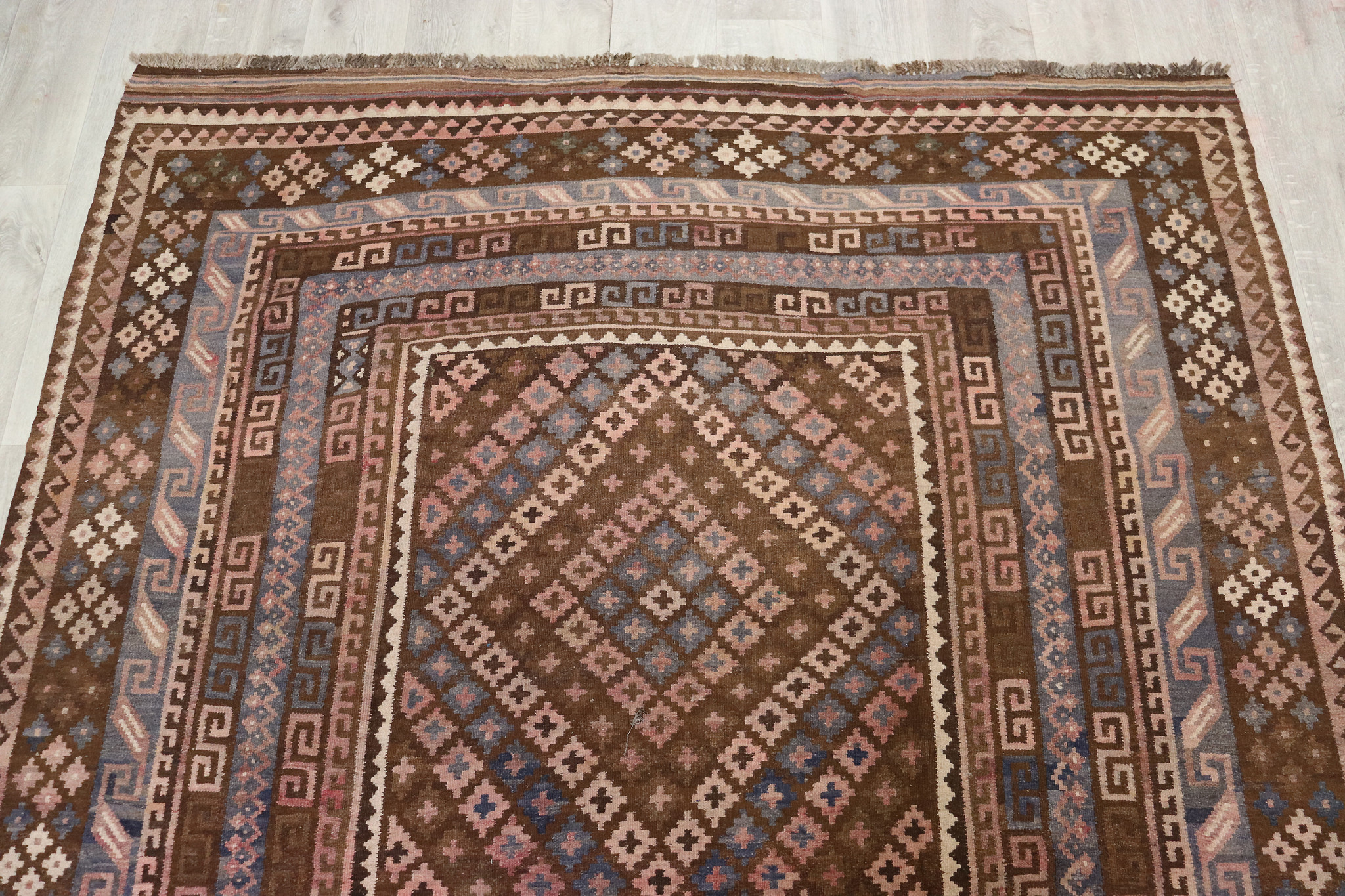 300x210   cm Afghan natural colors nomadic Kilim rug  No:  - 258