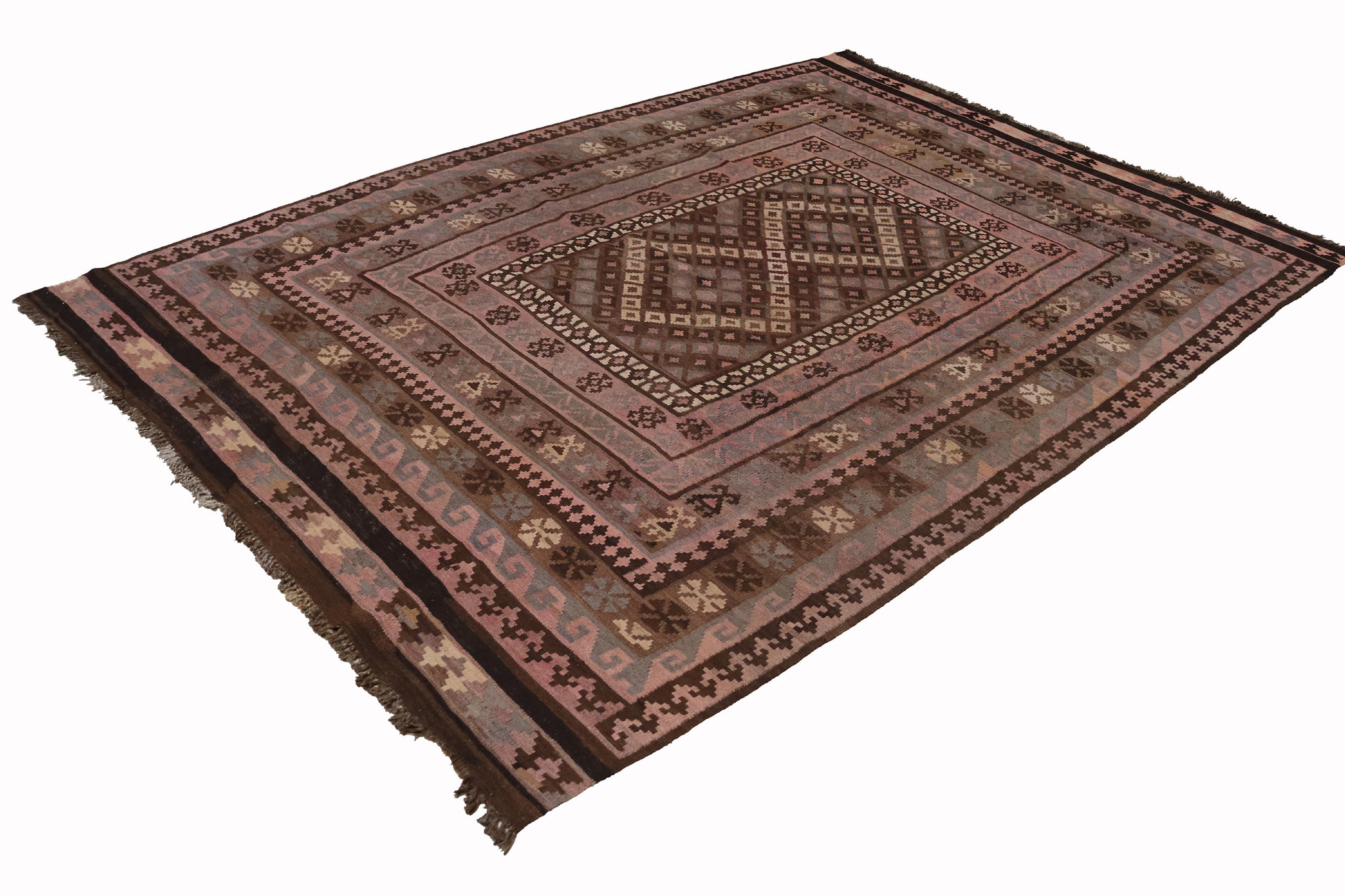 295x195   cm Afghan natural colors nomadic Kilim rug  No:  - 250
