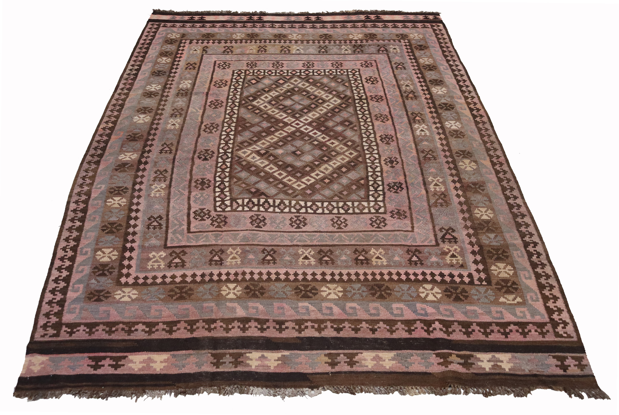 295x195   cm Afghan natural colors nomadic Kilim rug  No:  - 250