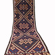 330x110    cm Afghan natural colors nomadic Kilim rug  No:  - 280