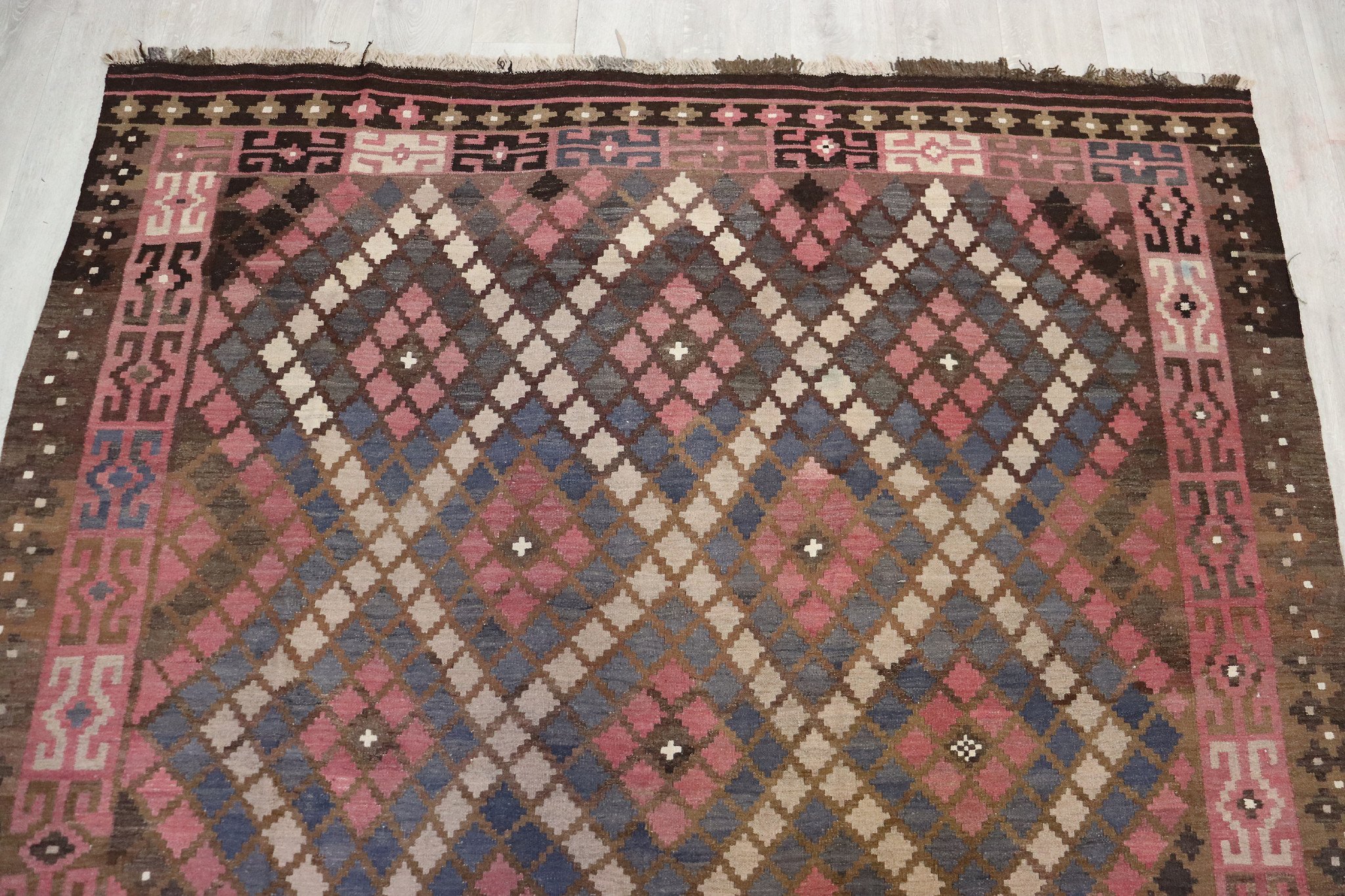 310x205   cm Afghan natural colors nomadic Kilim rug  No:  - 308