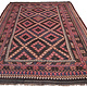 410x245    cm Afghan natural colors nomadic Kilim rug  No:  - 217