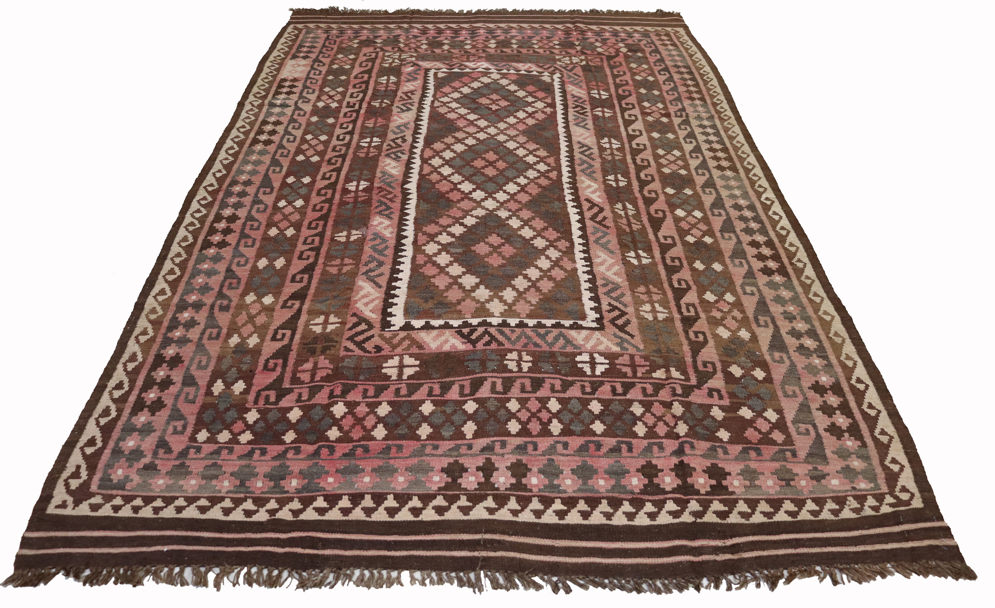 298x198   cm Afghan natural colors nomadic Kilim rug  No:  - 298