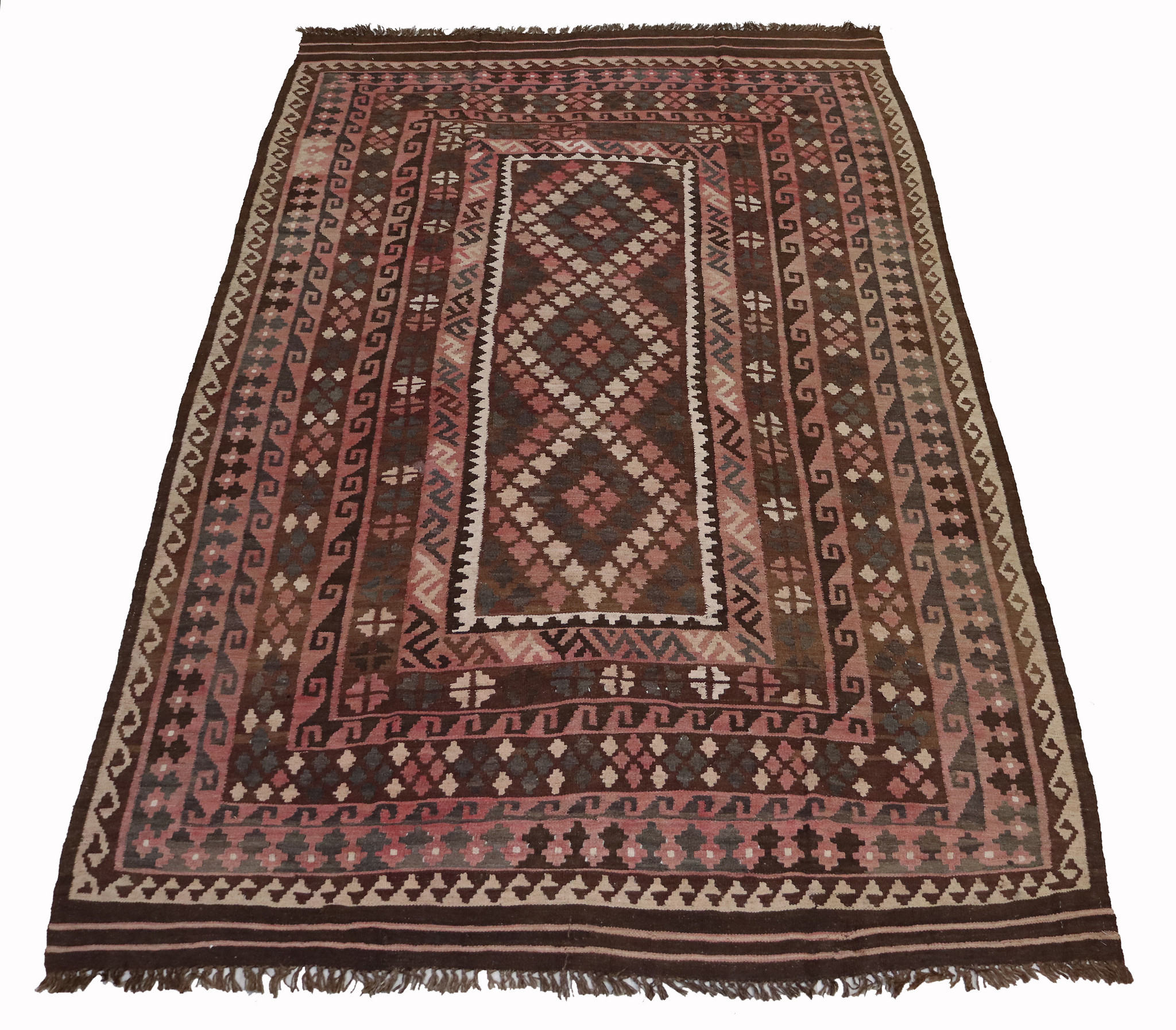 298x198   cm Afghan natural colors nomadic Kilim rug  No:  - 298