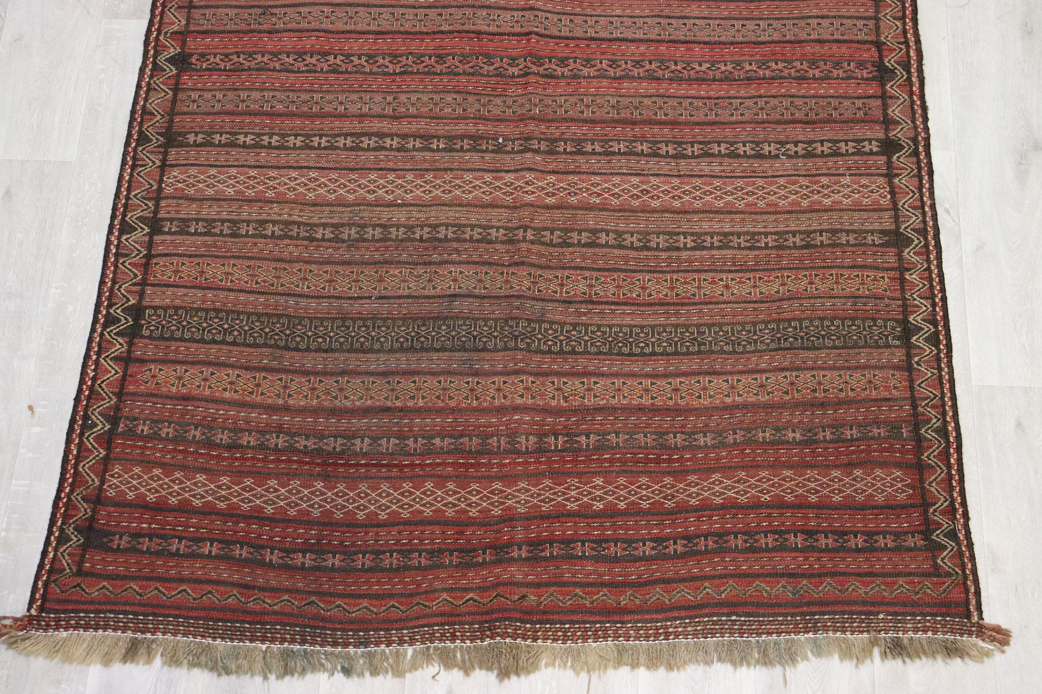 330x160 cm very rare oriental Fine  nomadic Mashhadi Kilim rug No: - 59