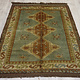 145x120 cm Vintage hand knotted Turkish Kars oriental carpet No: TRK-2