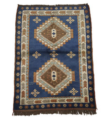 170x120 cm  Vintage handgeknüpfte Türkische Kars Orientteppich Nr: TRK-3