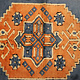 142x97 cm Vintage hand knotted Turkish Kars oriental carpet No: TRK-5265