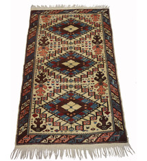 168x102 cm vintage Yagcibedir Turkish rug carpet No: 7836