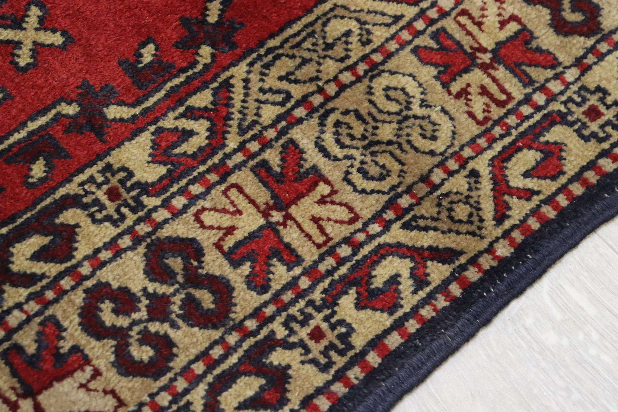 120x75 cm vintage Yagcibedir Turkish rug carpet No: TRK-1