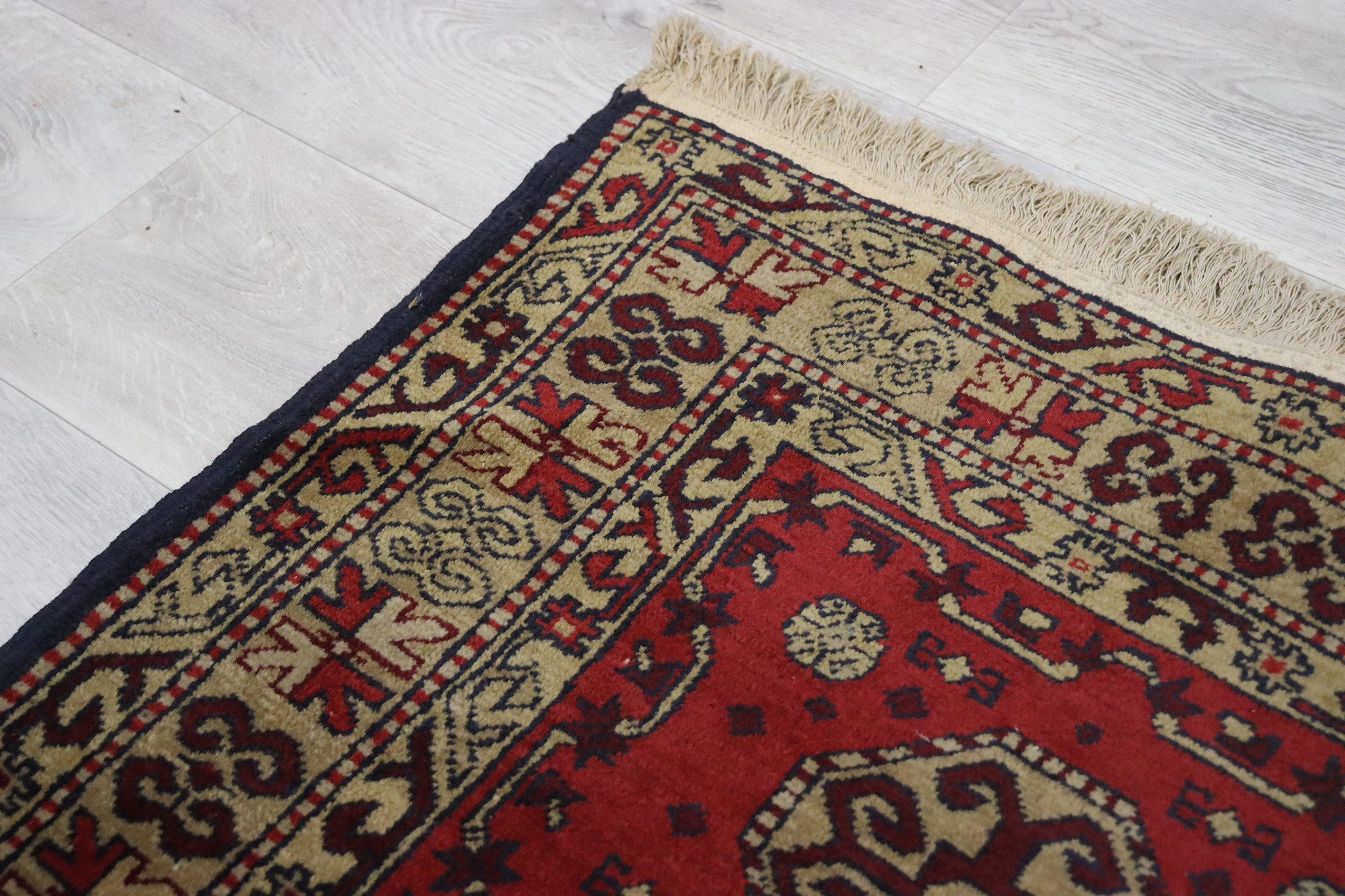 120x75 cm vintage Yagcibedir Turkish rug carpet No: TRK-1