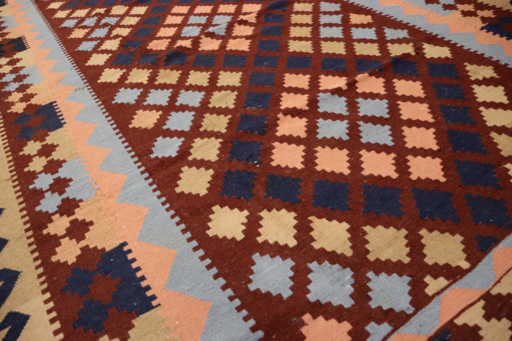 320x210 cm Afghan Kohistan  nomadic Kilim rug  No:  - 489