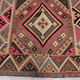345x135 cm vintage handgewebte Nomaden  Shiraz kelim  No: - 463