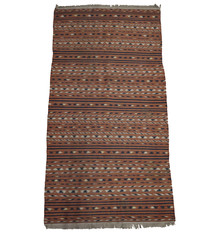 230x118 cm sehr fein handgewebte Turkoman Kashgar  Kashkari kelim turkestan  No:2