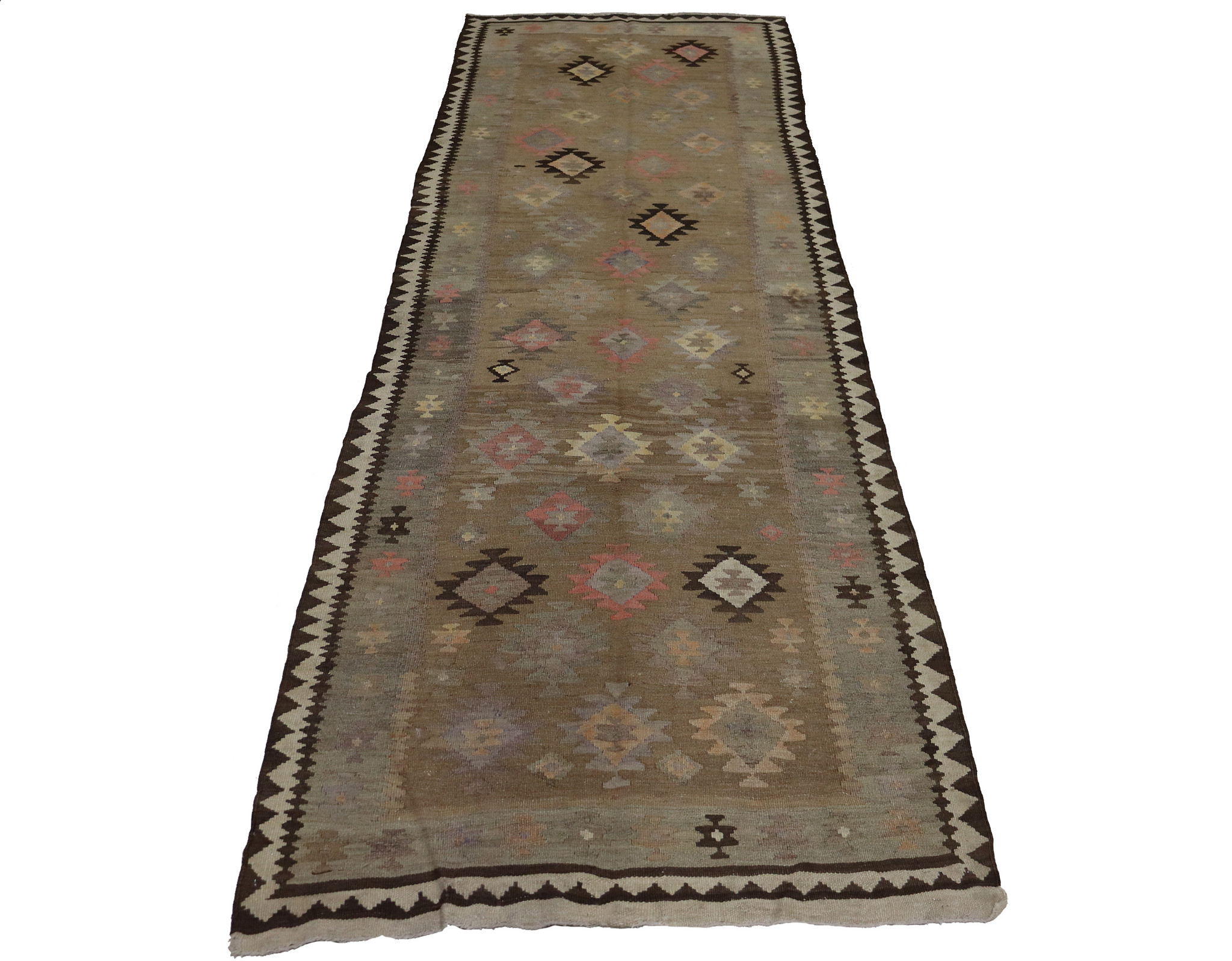 245x110 cm Antik handgewebte Nomaden Ardabil kelim  No: -  423