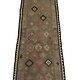 245x110 cm Antique rare oriental Fine  nomadic Ardabil Kilim rug No: -  423