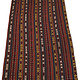 180x120 cm vintage handgewebte Nomaden Uzbek  Jejim kelim  Nr. 22C
