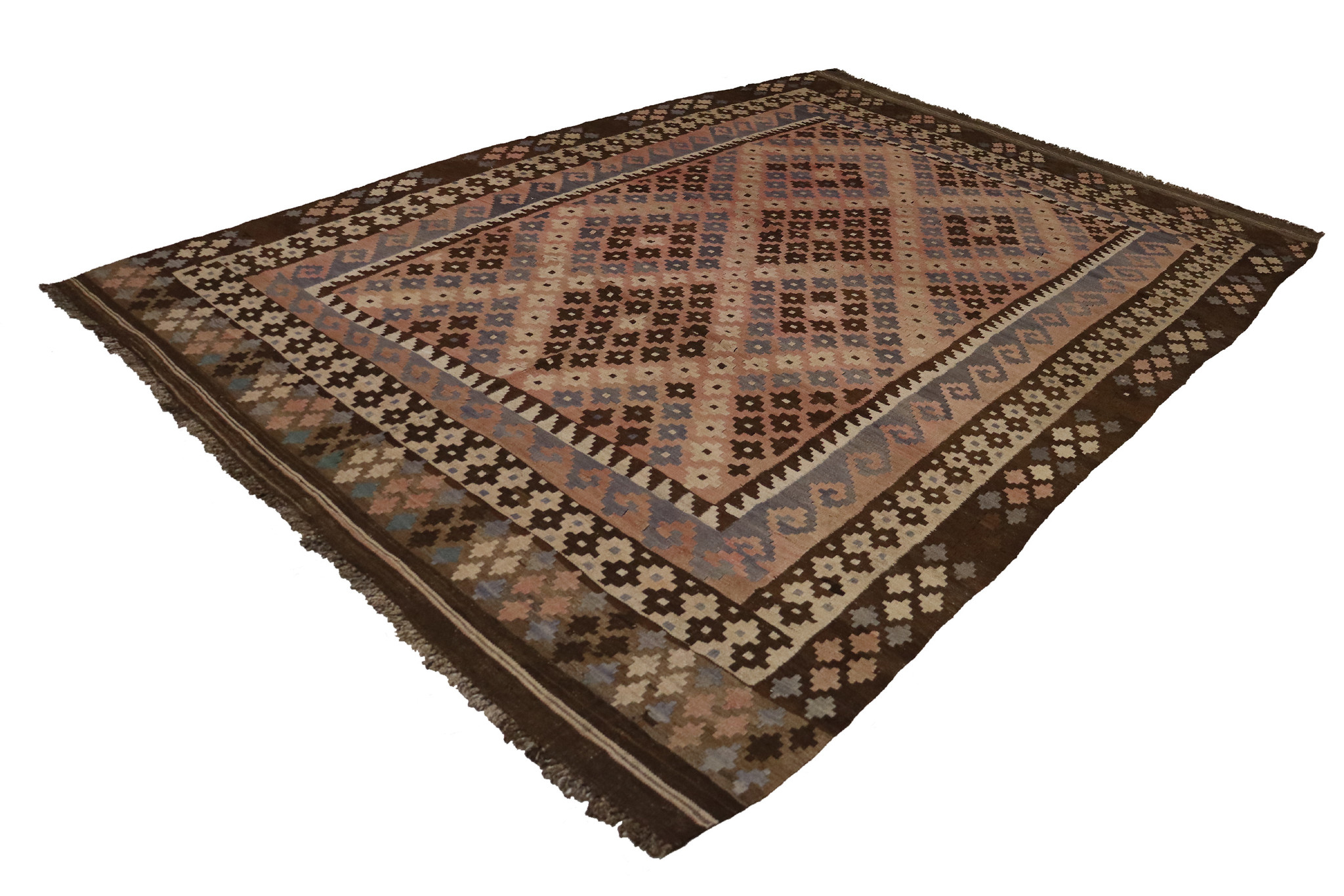 310x200   cm Afghan natural colors nomadic Kilim rug  No:  - 233