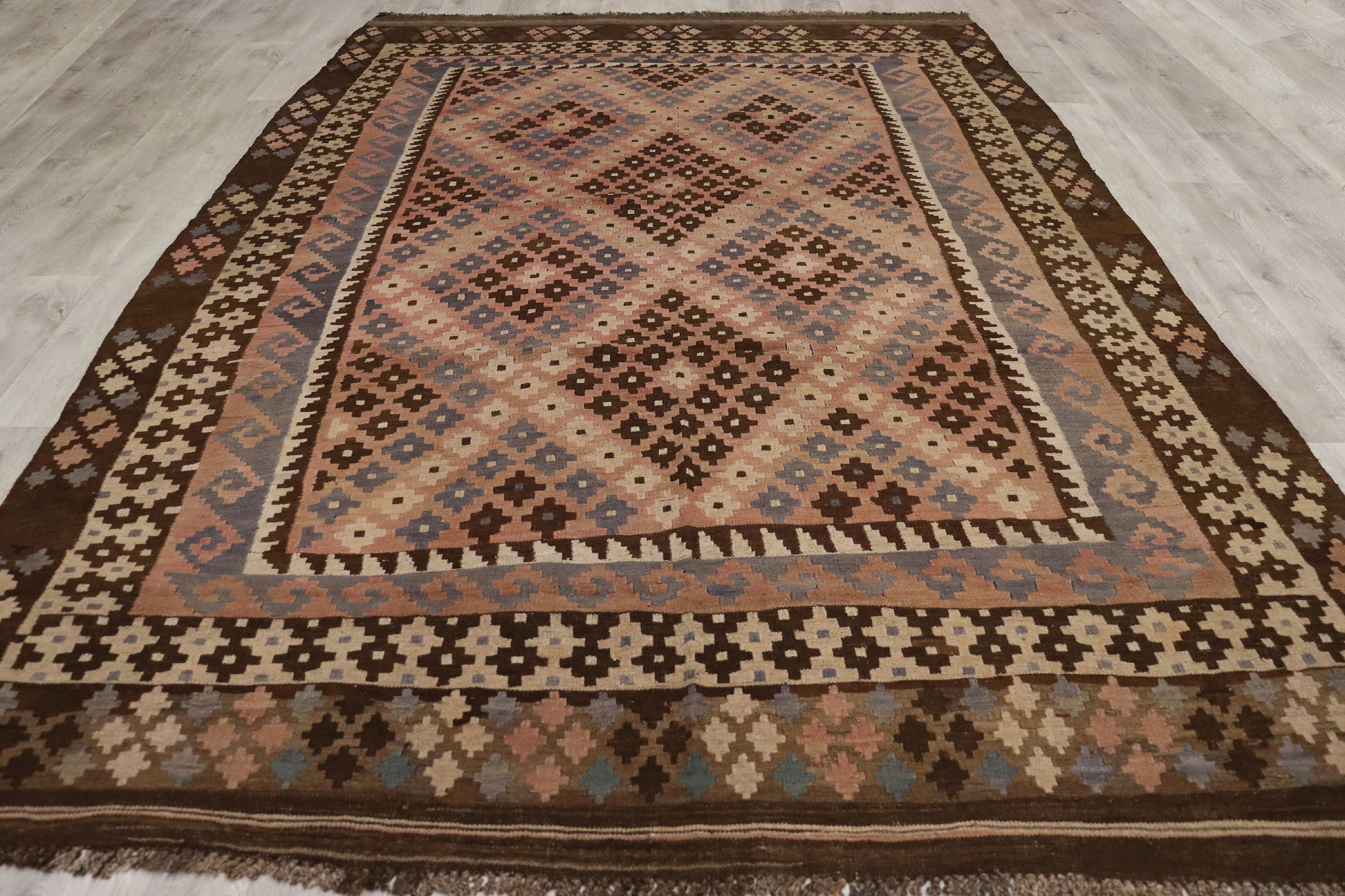 310x200   cm Afghan natural colors nomadic Kilim rug  No:  - 233