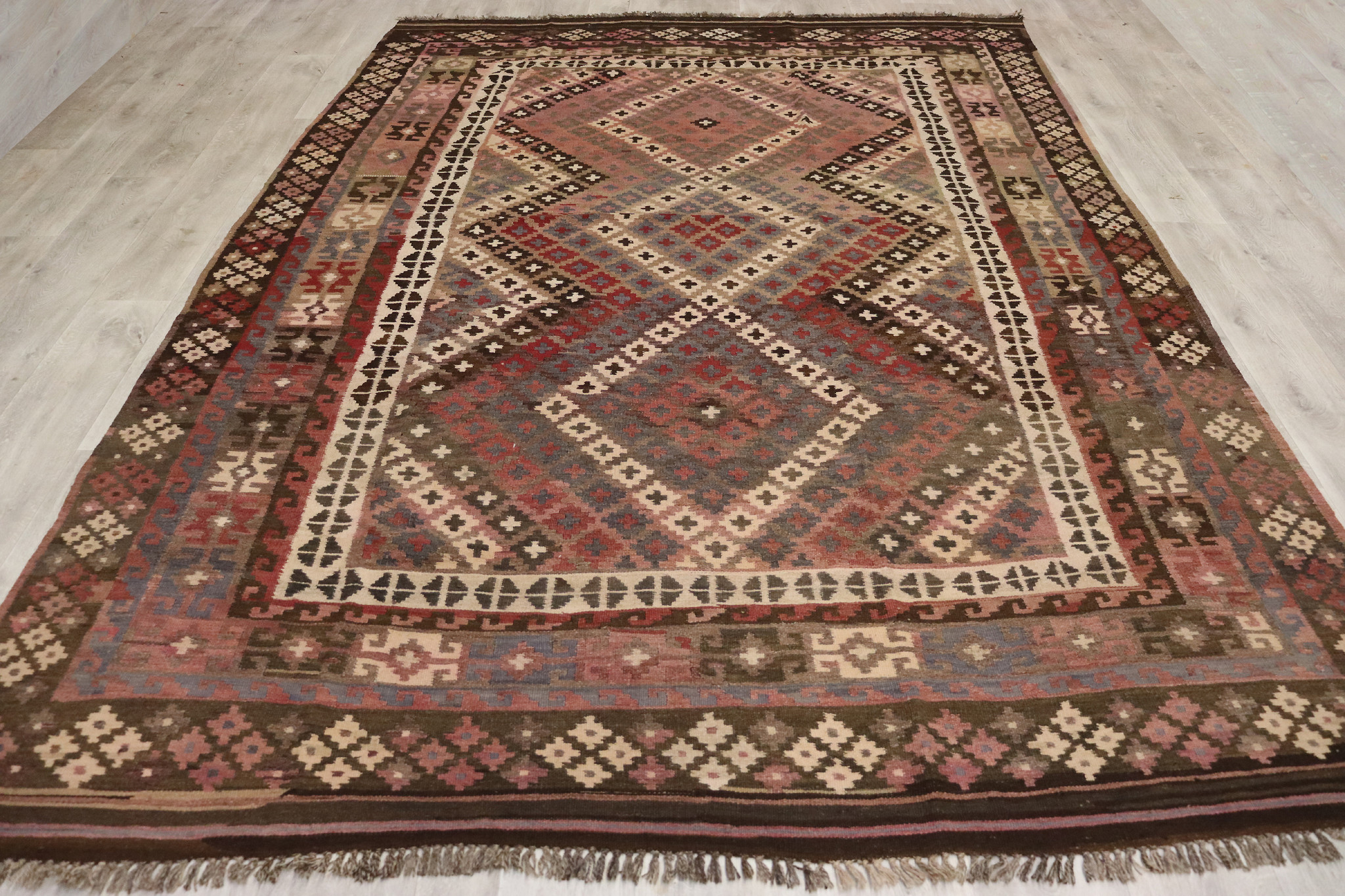 315x195   cm afghan maimana Kelim Nr: - 296