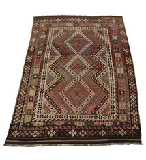 315x195    cm Afghan natural colors nomadic Kilim rug  No:  - 296