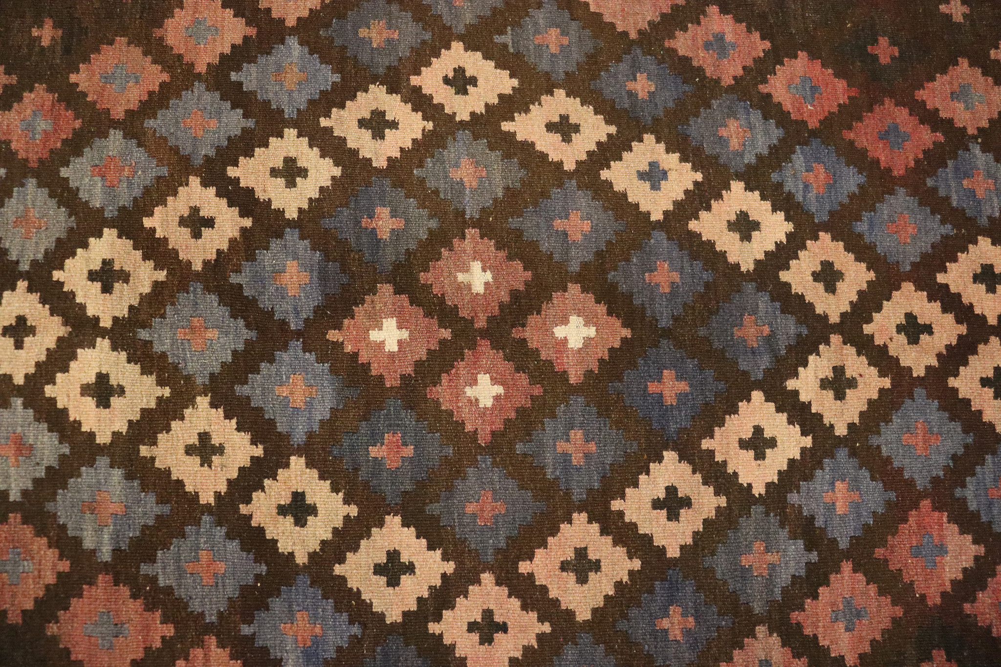 315x195    cm Afghan natural colors nomadic Kilim rug  No:  - 396