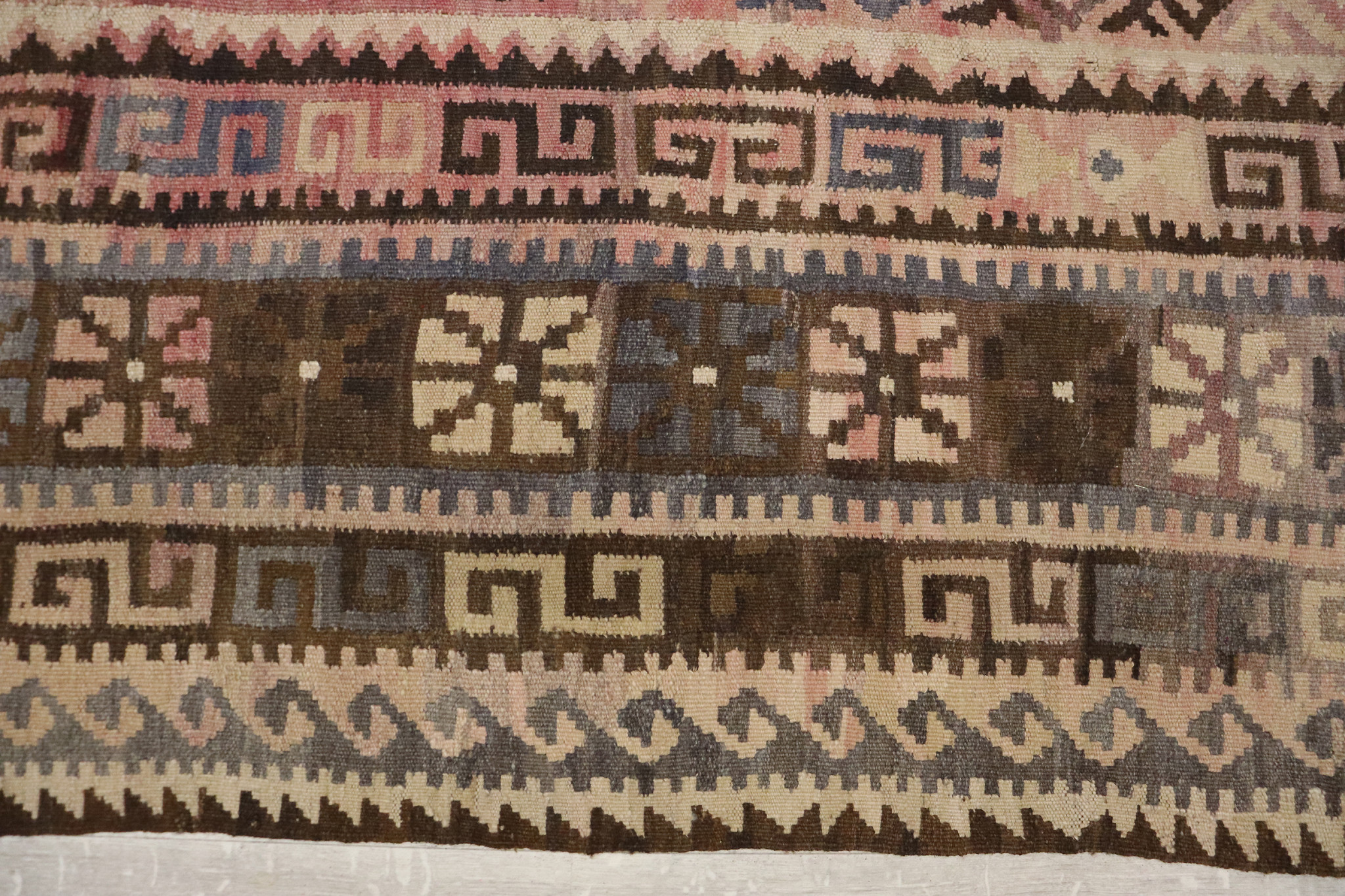 325x225    cm Afghan natural colors nomadic Kilim rug  No:    - 246